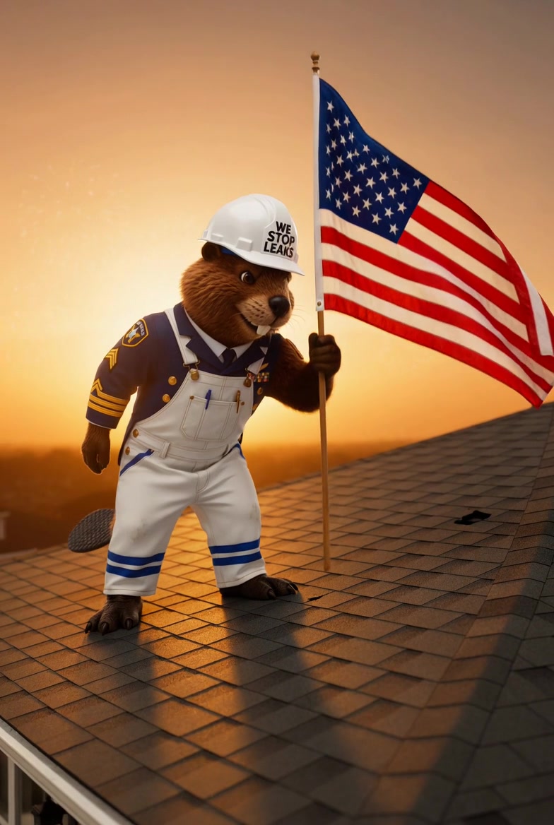 Berntsen Building Services beaver mascot